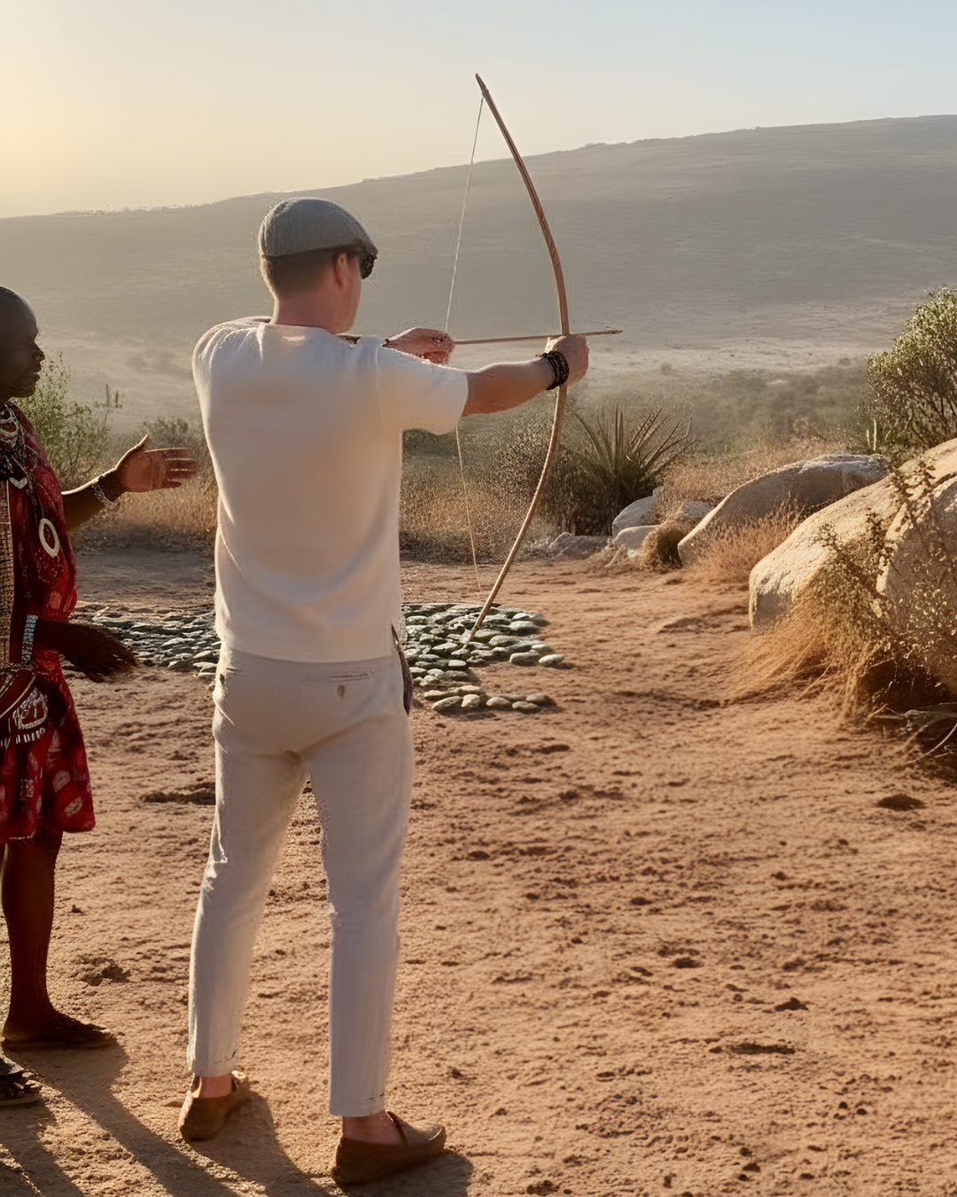 Man with bow and arrow — Western Cape experience